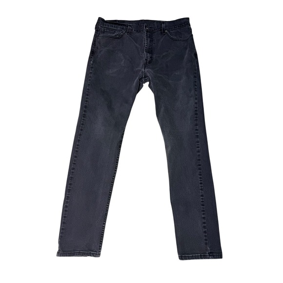 Levi's 541 Athletic Fit Jeans Black Denim Mens W36 L32 Comfort Stretch - Picture 1 of 16